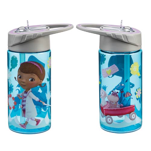 Disney Jr. Doc McStuffins 14 oz. Acrylic Tritan Water Bottle